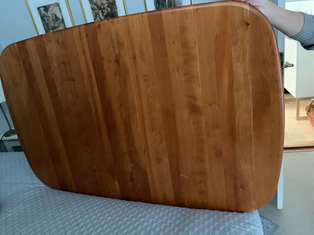 Billede 2 - Ovalt Sofabord i kirsebærtræ Haslev
