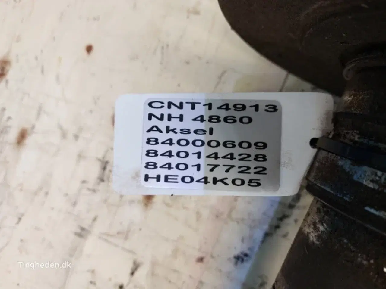 Billede 12 - New Holland 4860 Aksel 84017722