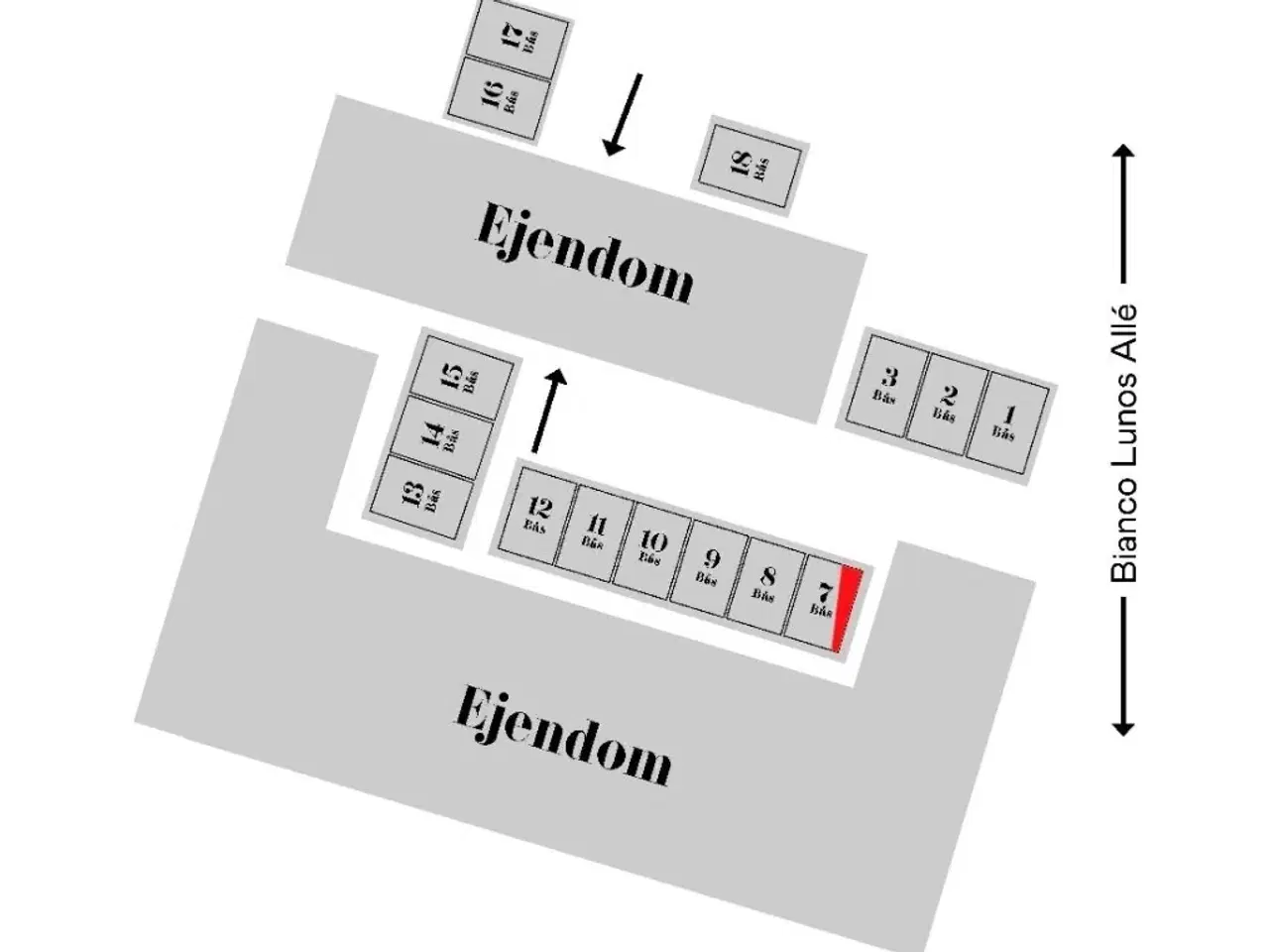 Billede 17 - MC-plads 7 på Gammel Kongevej – central parkering