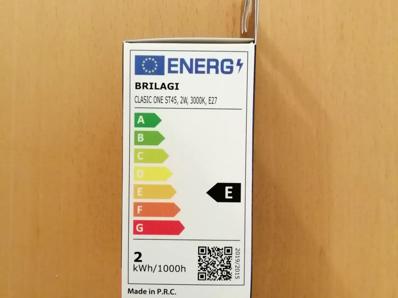 Billede 5 - LED-pærer. Brilagi. 2 watt. E-27. 3000K. 250 lm. 