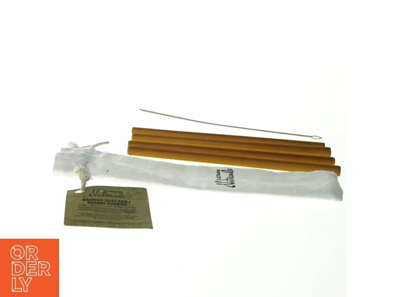 Billede 4 - Bambus sugerør fra Naturals (str. 20 cm)