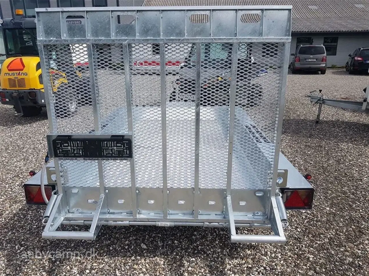 Billede 4 - 0 - Martz Builder 3 3015 Træ/Alu gulv 3000 kg   Maskintrailer Builder 3 3015 2 akslet 3000 kg