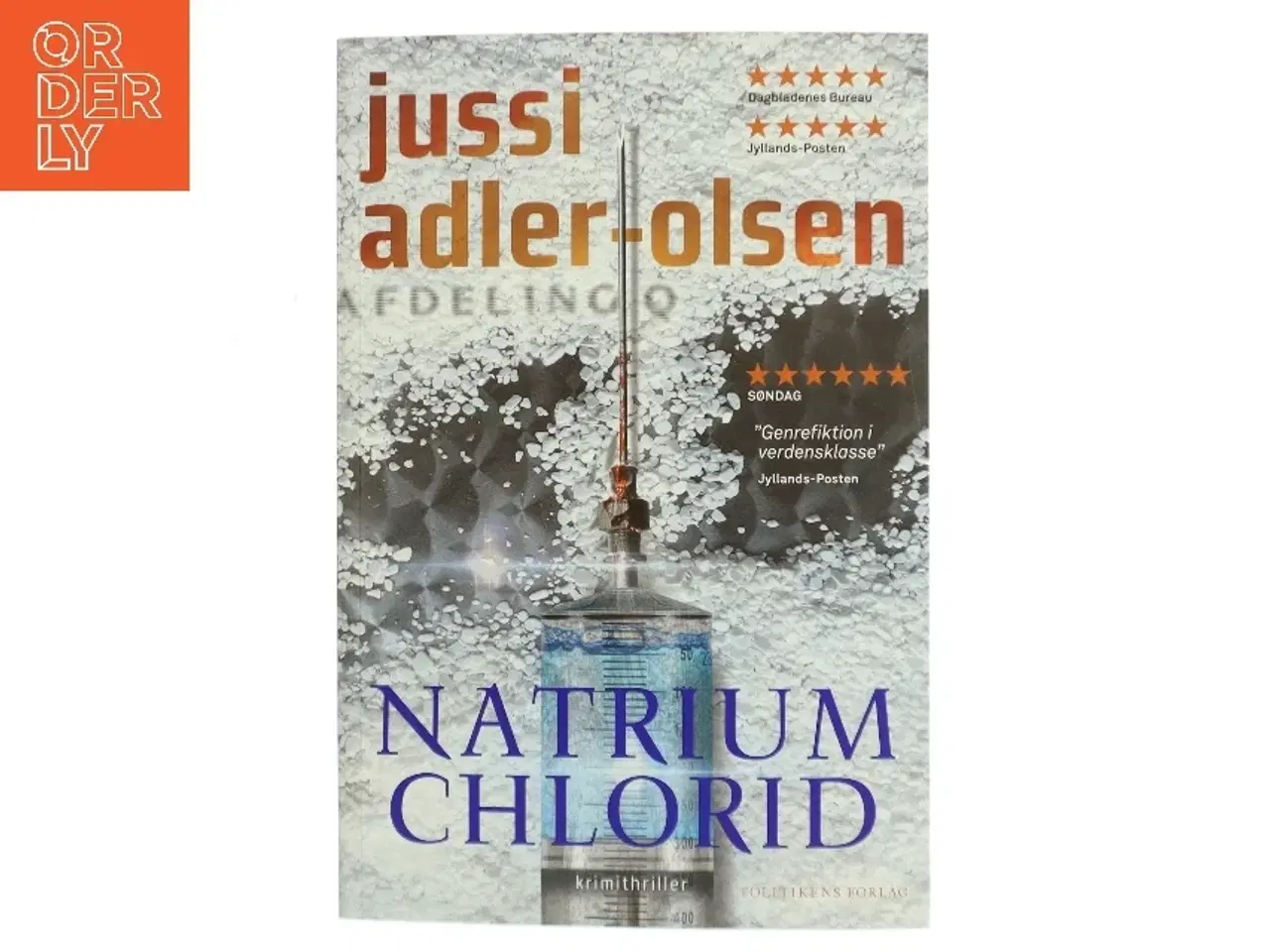 Billede 1 - Natrium chlorid : krimithriller af Jussi Adler-Olsen (Bog)