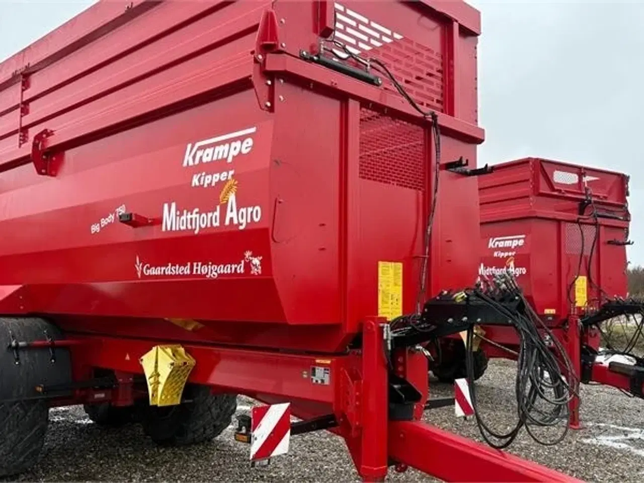 Billede 6 - Krampe Big Body 750 Hydraulisk Klapbar side
