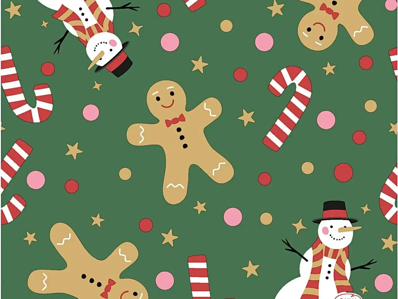 Billede 1 - Julefrokost Servietter 33x33 cm - 20 stk. Pakke