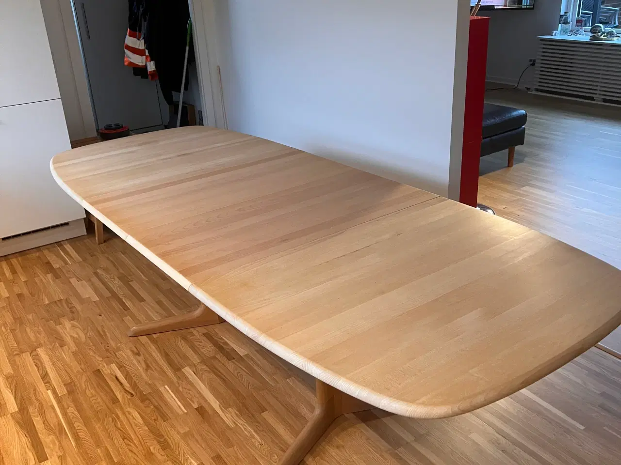 Billede 3 - Skovby spisebord med tillægsplader 