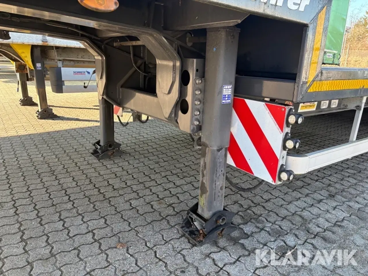 Billede 12 - Blokvogn / flatbed trailer Kässbohrer Mega XS RICT01 EBS-E nysynet