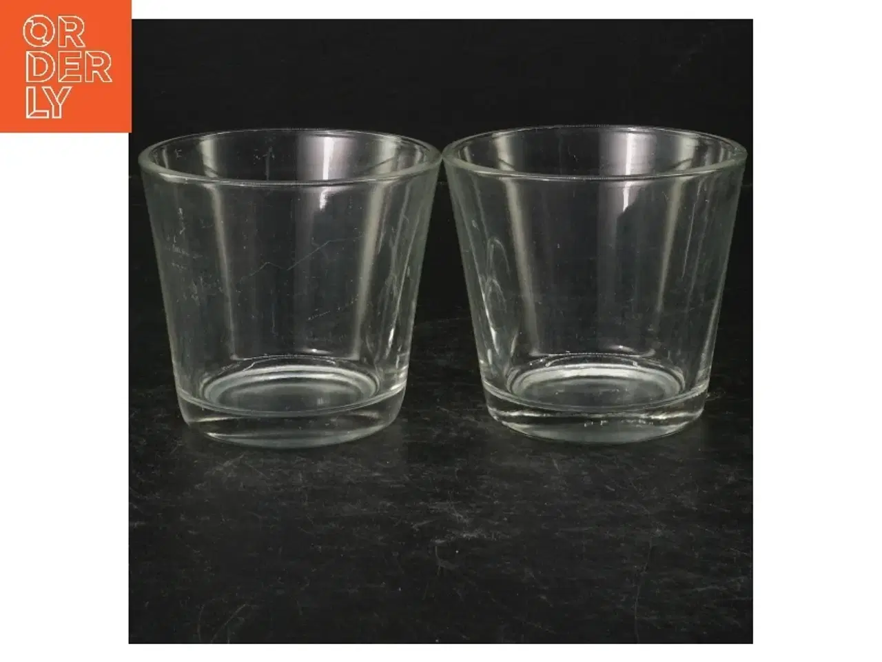 Billede 2 - Glas (str. Ø. 10 cm. længde, 9 cm)