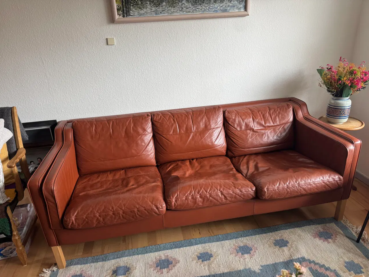 Billede 2 - Stouby lædersofa model Clausholm