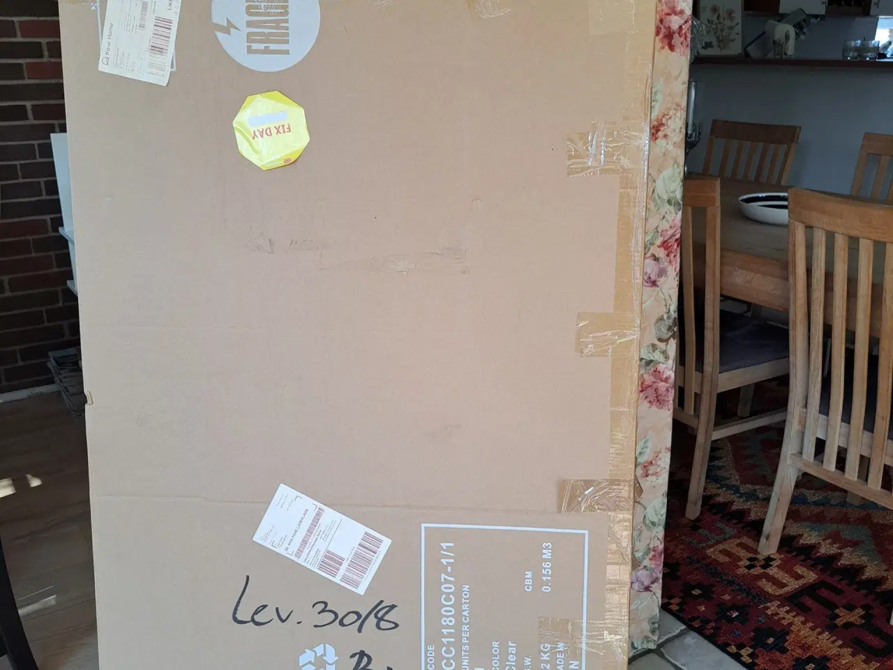 Billede 7 - Sofabord ... NYT ... med glasplade og stålben