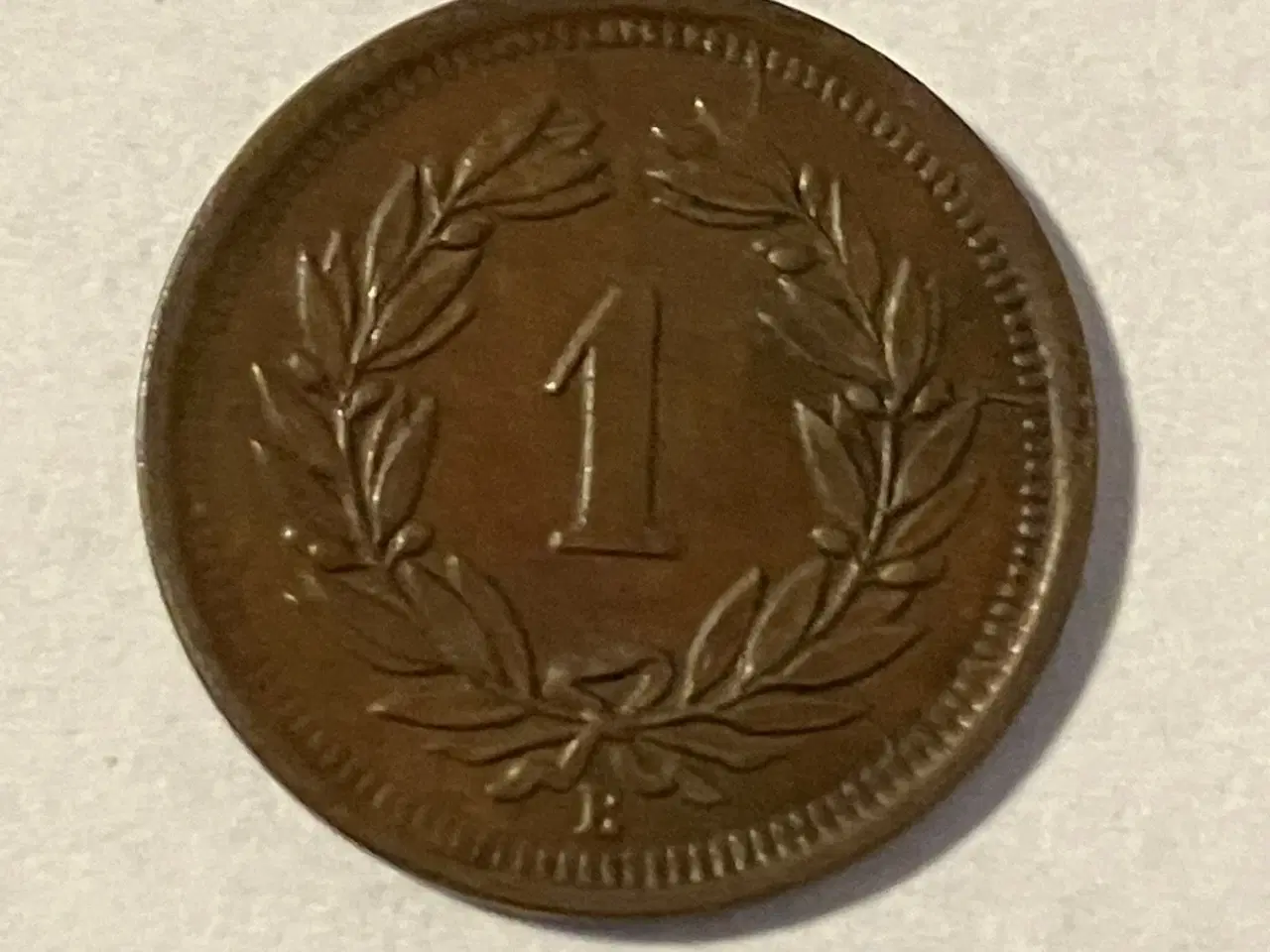 Billede 2 - 1 Rappen Switzerland 1900