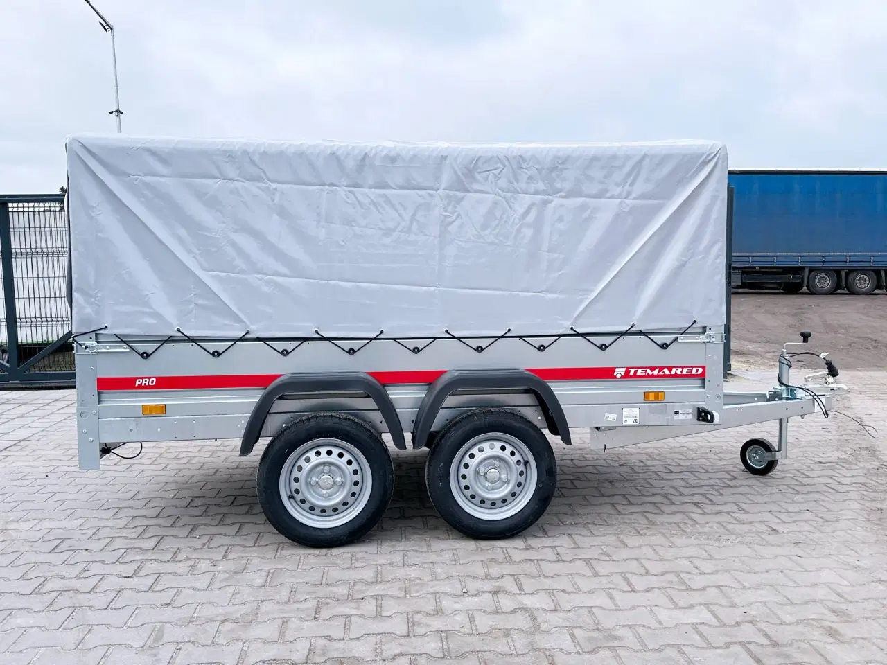 Billede 3 - TEMARED PRO 2612/2 Trailer m/ presenning 110 cm