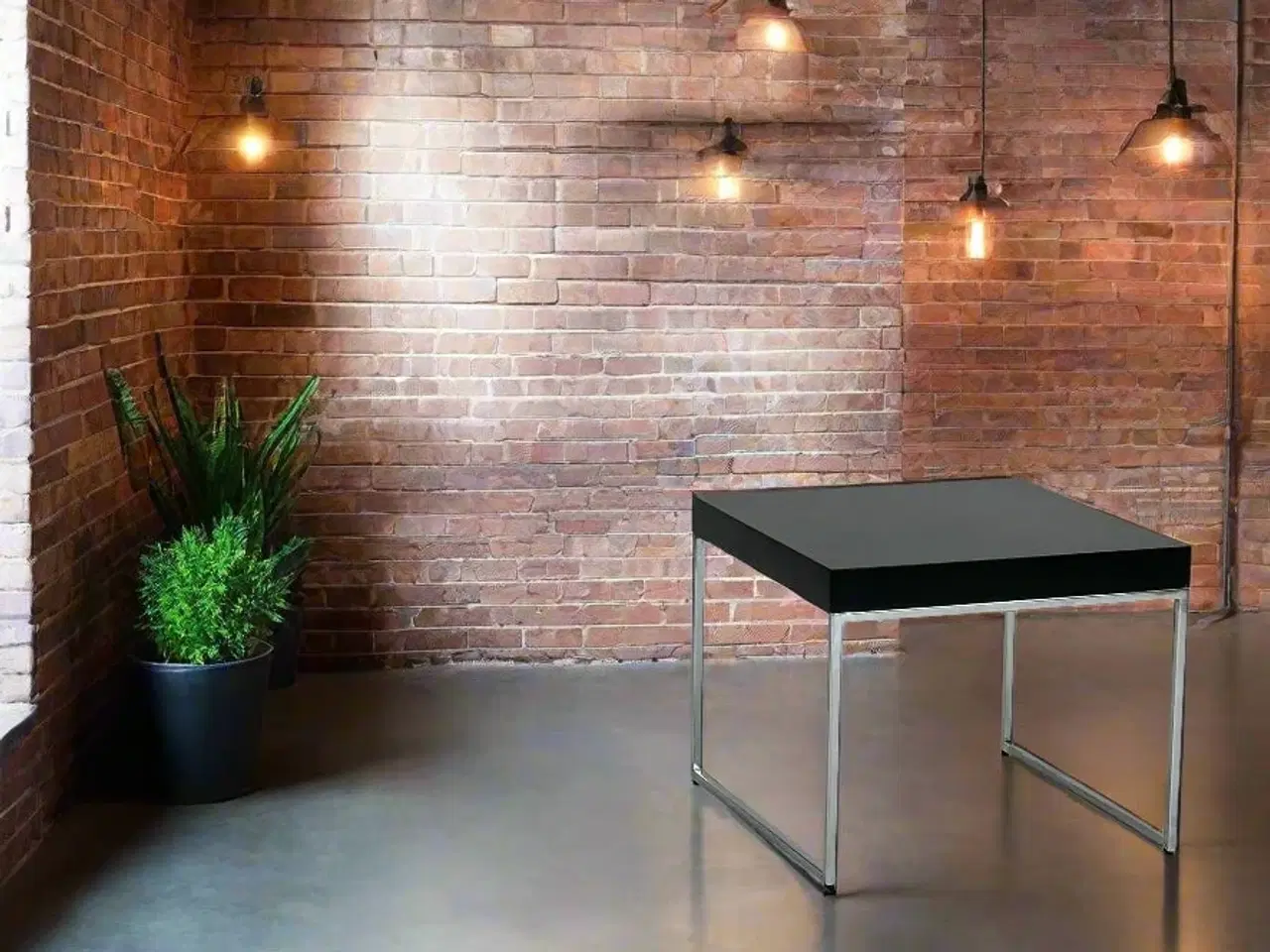 Billede 2 - Minimalistisk kvadratisk bord