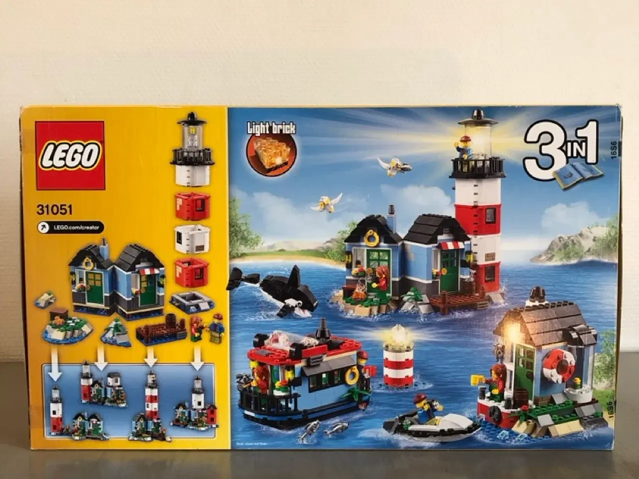 Billede 3 - LEGO Creator 31051 Lighthouse Point uåbnet