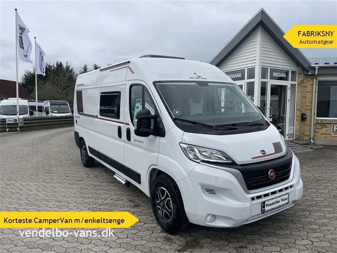 Billede 1 - 2024 - Rollerteam Livingstone Sport 6 Korteste model med enkeltsenge