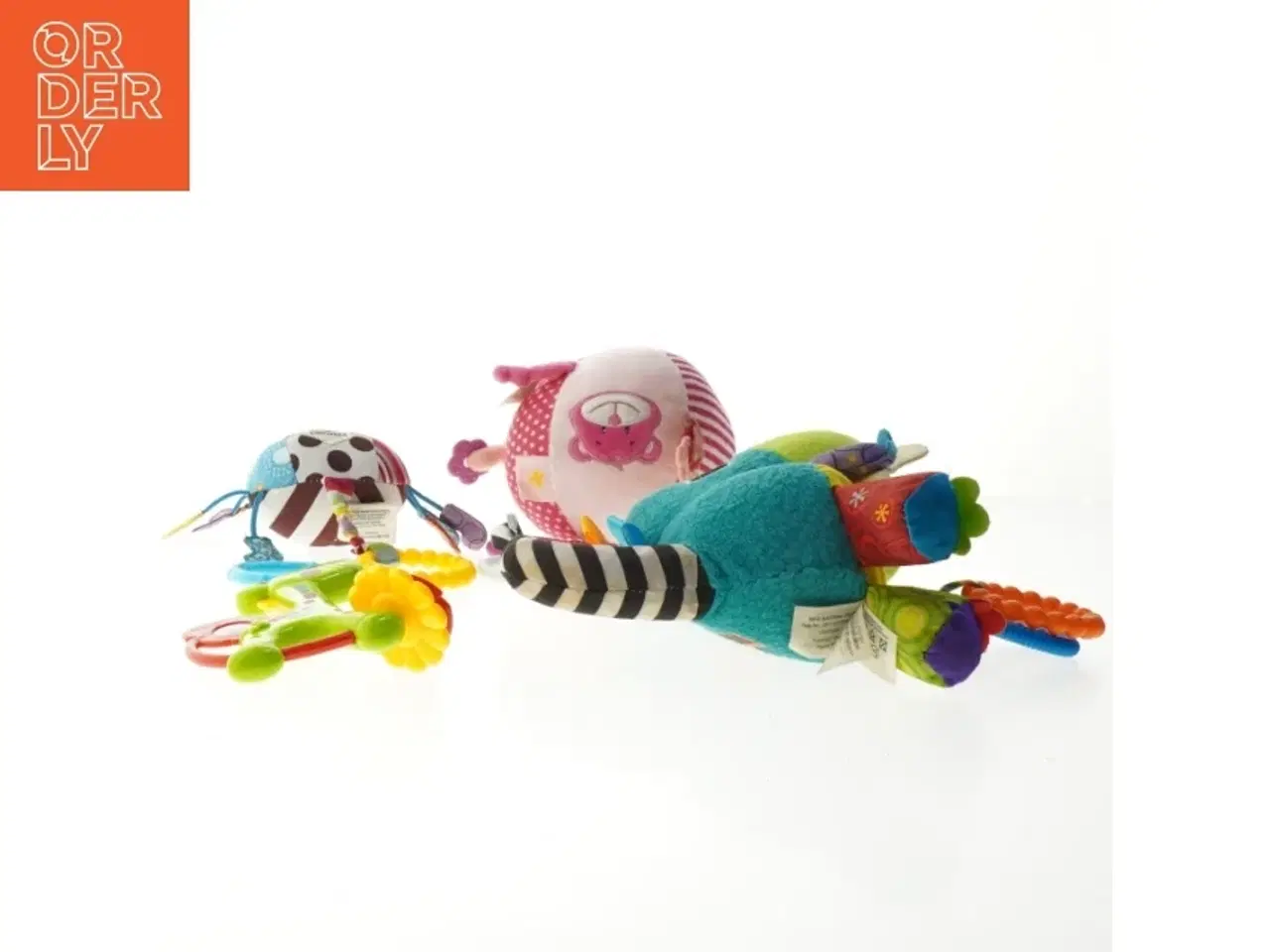 Billede 3 - Sæt af babylegetøj med rangler (str. 16 cm)