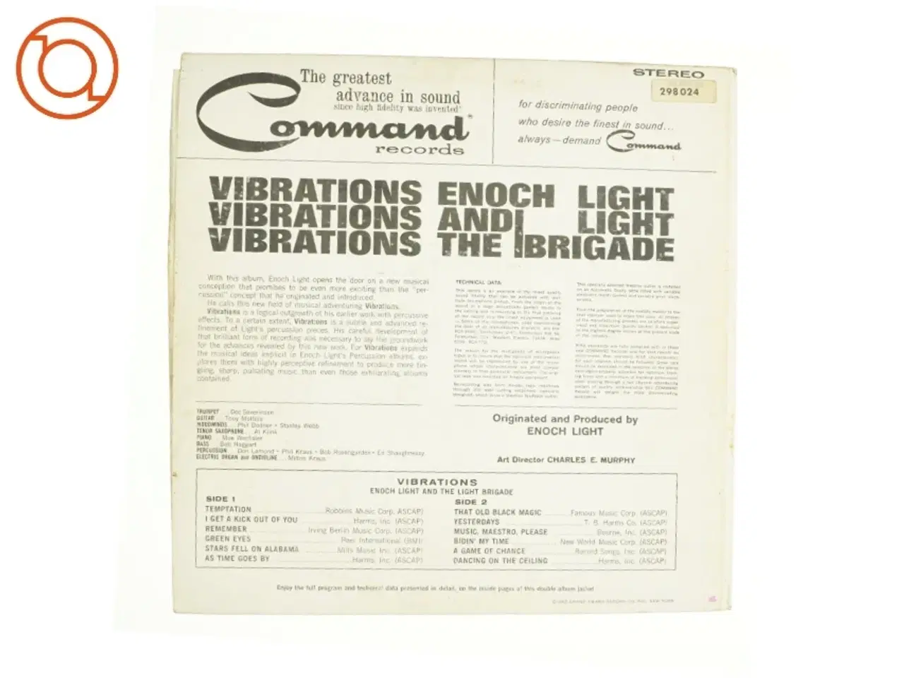 Billede 2 - Vibrations, enoch light and the light brigade