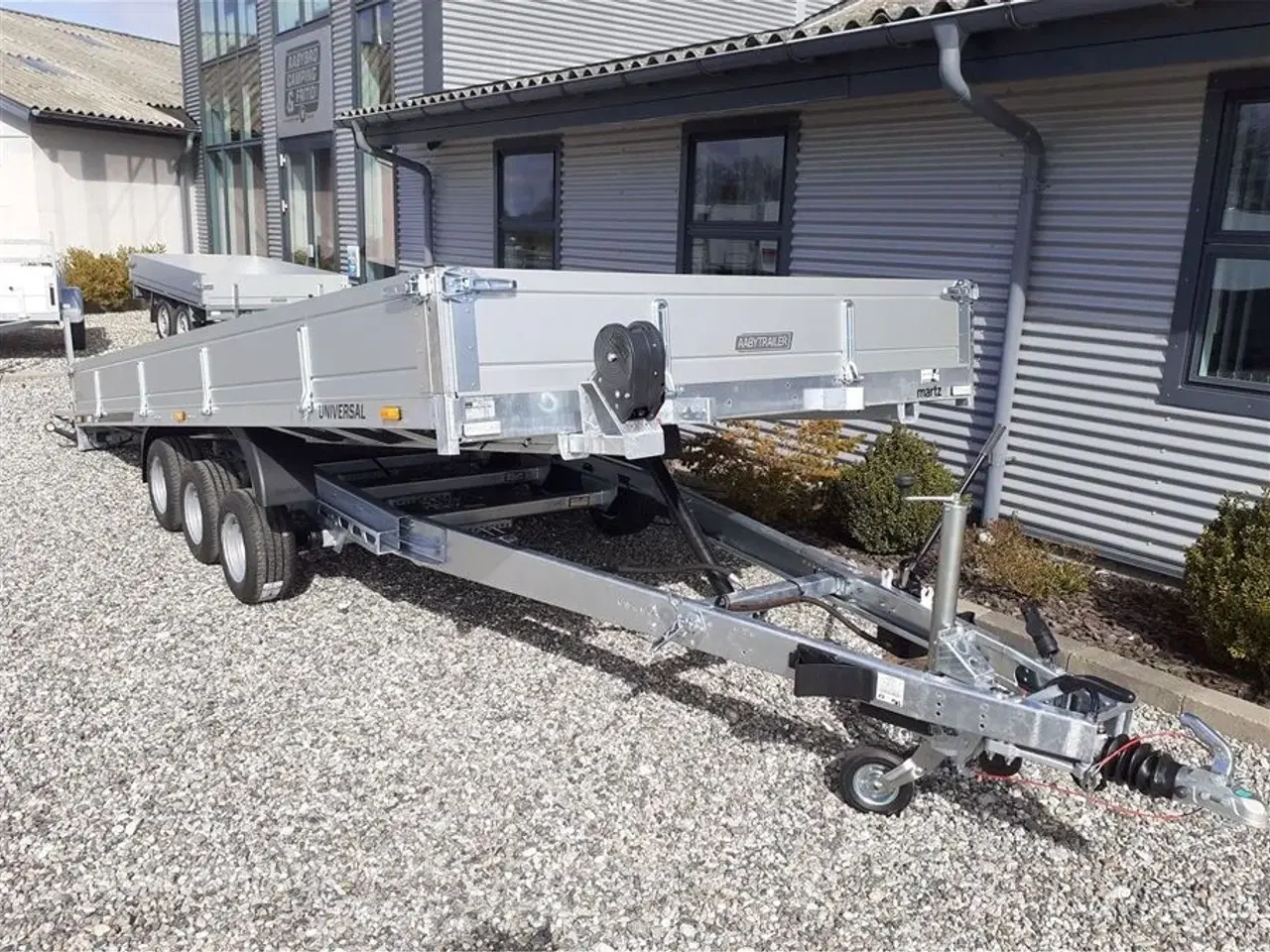 Billede 6 - 0 - Martz GT Universal 500/3   UNIVERSALTRAILER MED TIP. 3500 KG. FLYTBAR SPIL. ALUSIDER.
