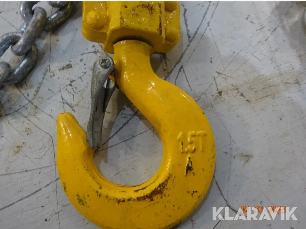 Billede 3 - Skralde Kædetalje Delta Yellow