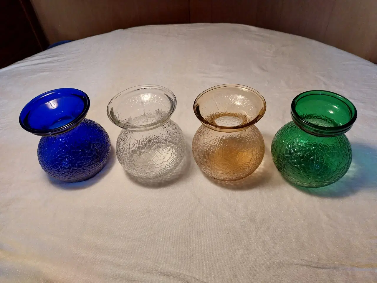 Billede 2 - 4 Hyacintglas fra Fyns Glasværk
