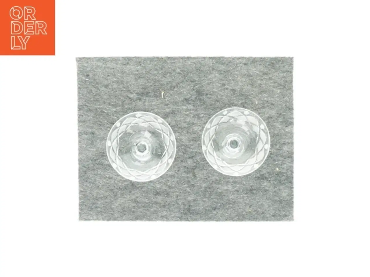 Billede 2 - 2 styks portvinsglas (str. H 8 CM O 7 CM)