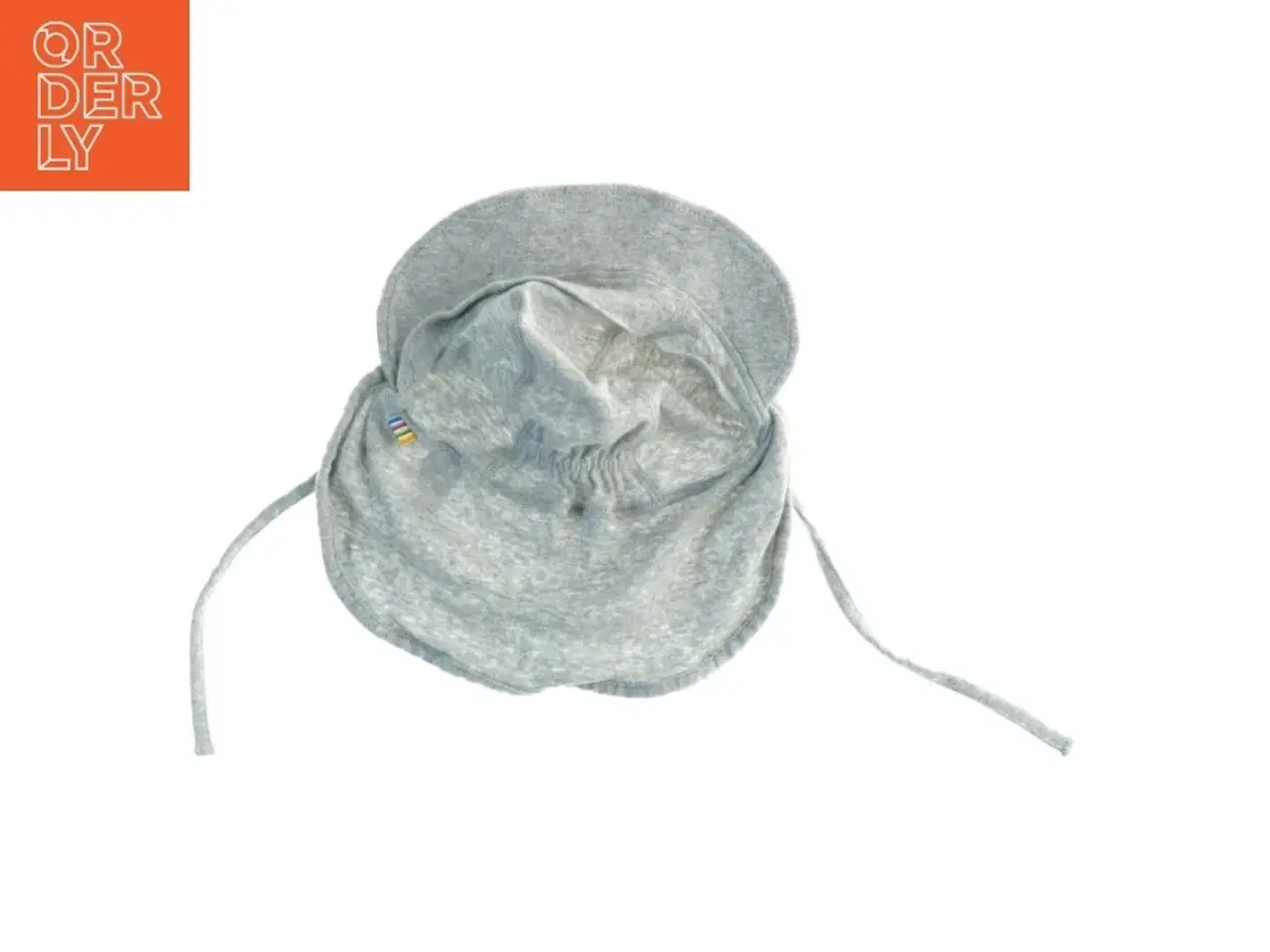 Billede 2 - Grå børnehue med bindebånd fra Joha (str. Et til 2 år)