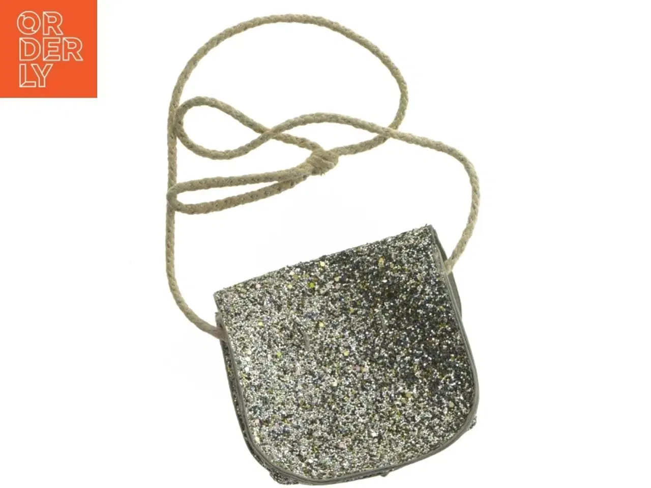 Billede 3 - Glitter taske med skulderrem (str. 13x13 cm)