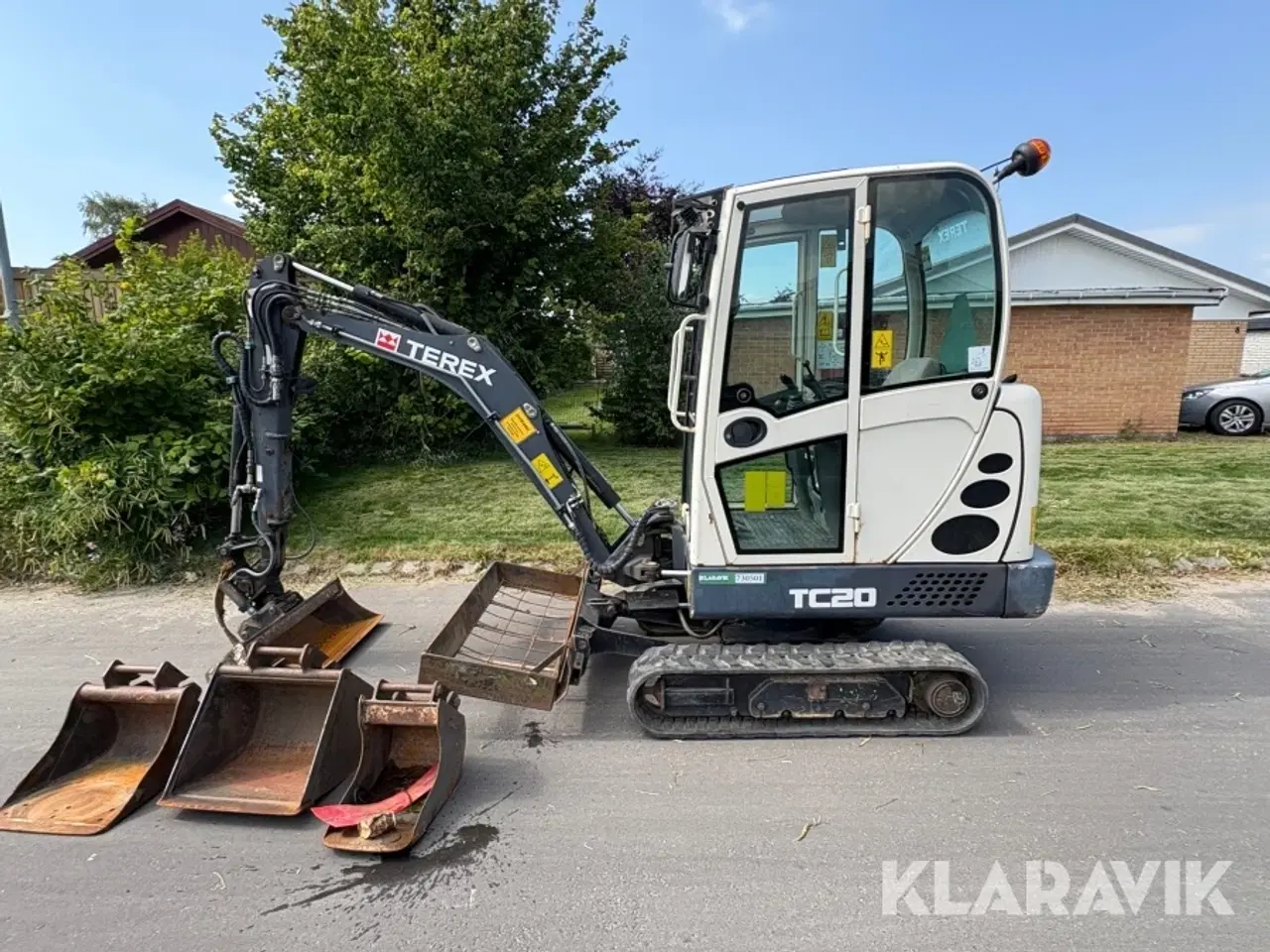 Billede 6 - Gravemaskine Terex TC20 mini graver