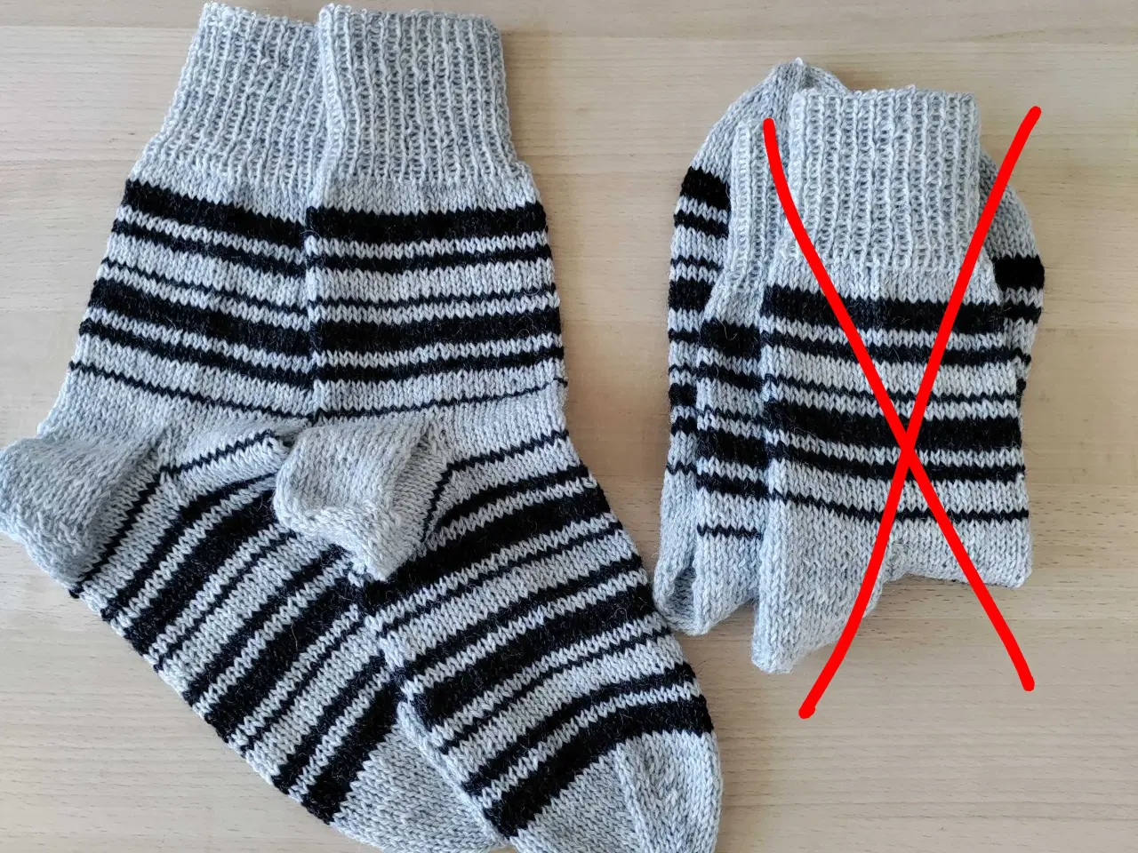 Billede 1 - Uldsokker 38-40