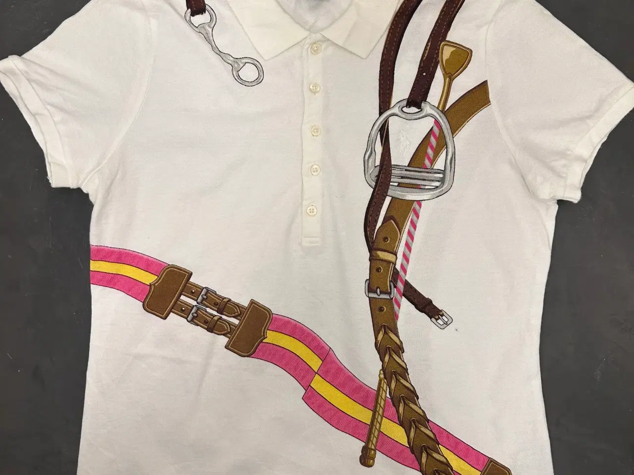 Billede 1 - Ralph Lauren "The Skinny Polo" m. Print