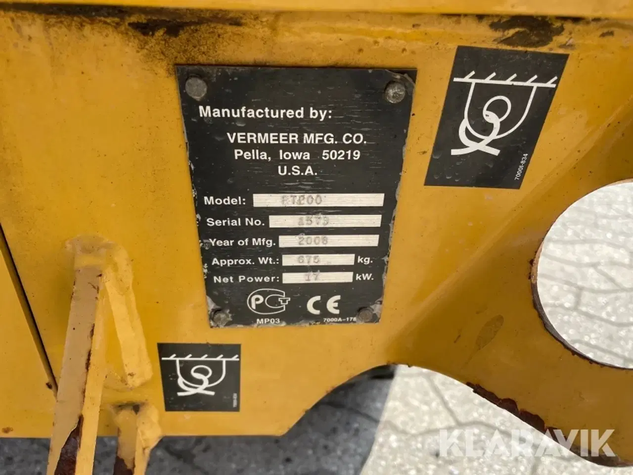 Billede 5 - Kædegraver VERMEER TR200