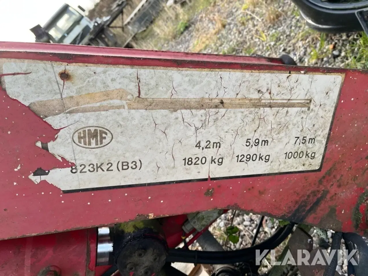 Billede 6 - Kran HMF 820