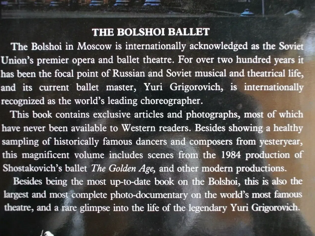Billede 3 - the bolshoi ballet - ballet company of the bolshoi