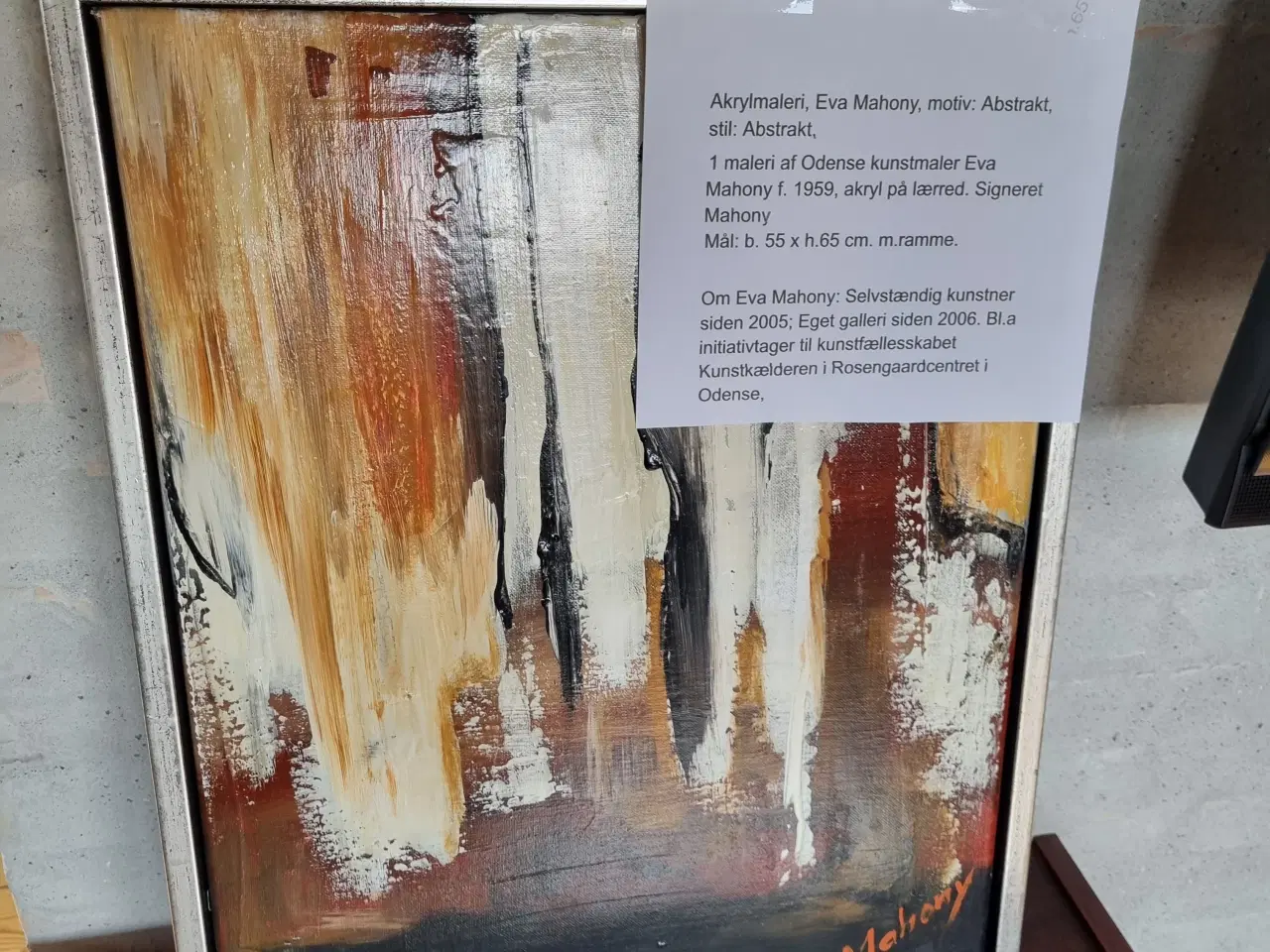 Billede 2 - Mahoney maleri