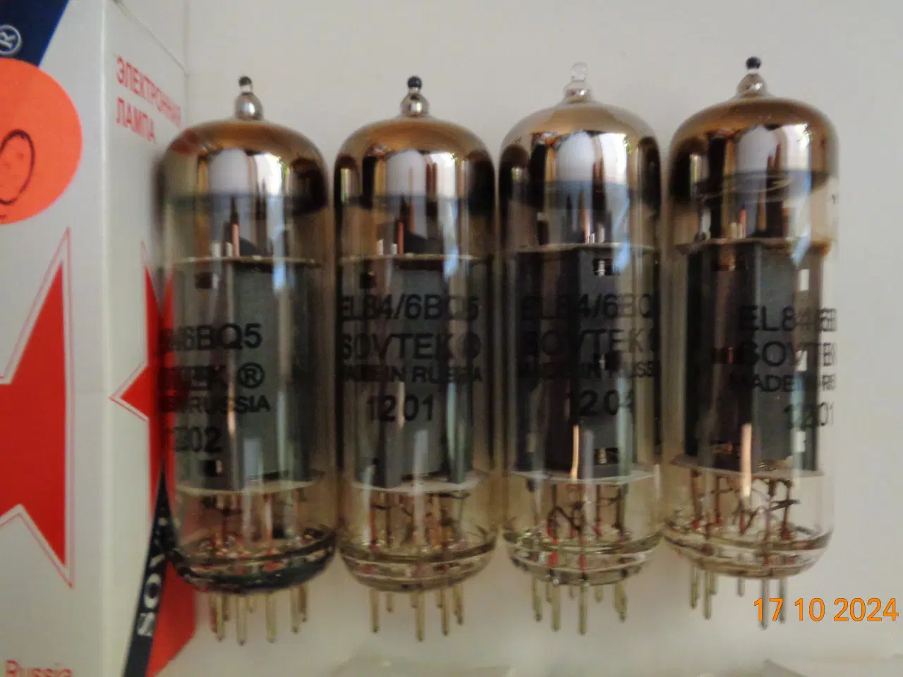Billede 1 - Sovtek EL84 4 stk