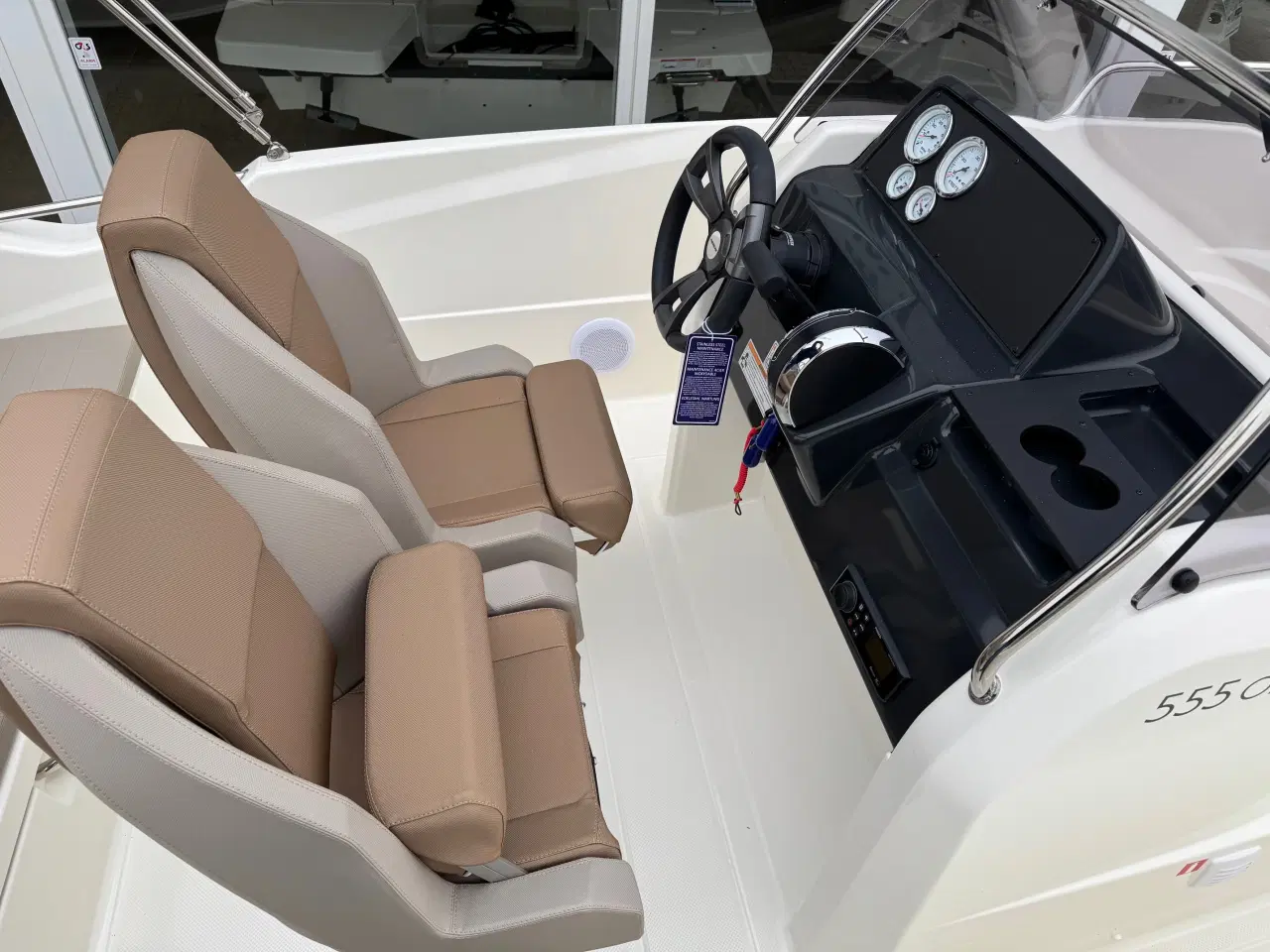 Billede 8 - Quicksilver Activ 555 Open med 100 hk Mercury-EFI CT 4 takt med flot udstyr