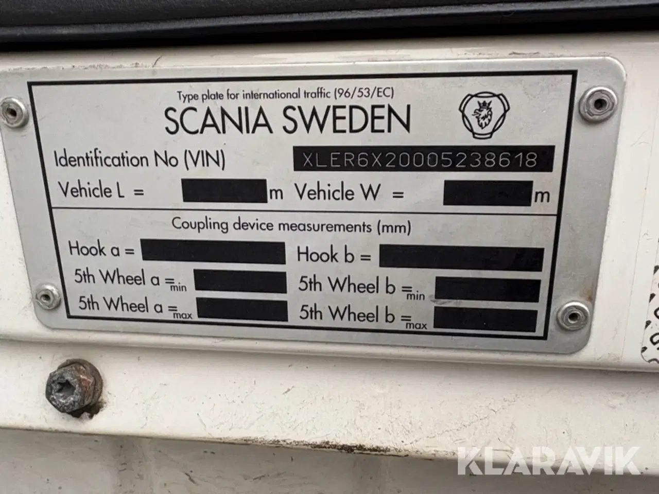 Billede 9 - Lastbil Scania, med 2 sættevogne Kel-berg, Schmitz R560 Super