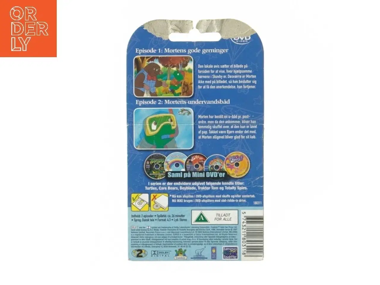 Billede 2 - Morten mini DVD (str. 15x8,5 cm)