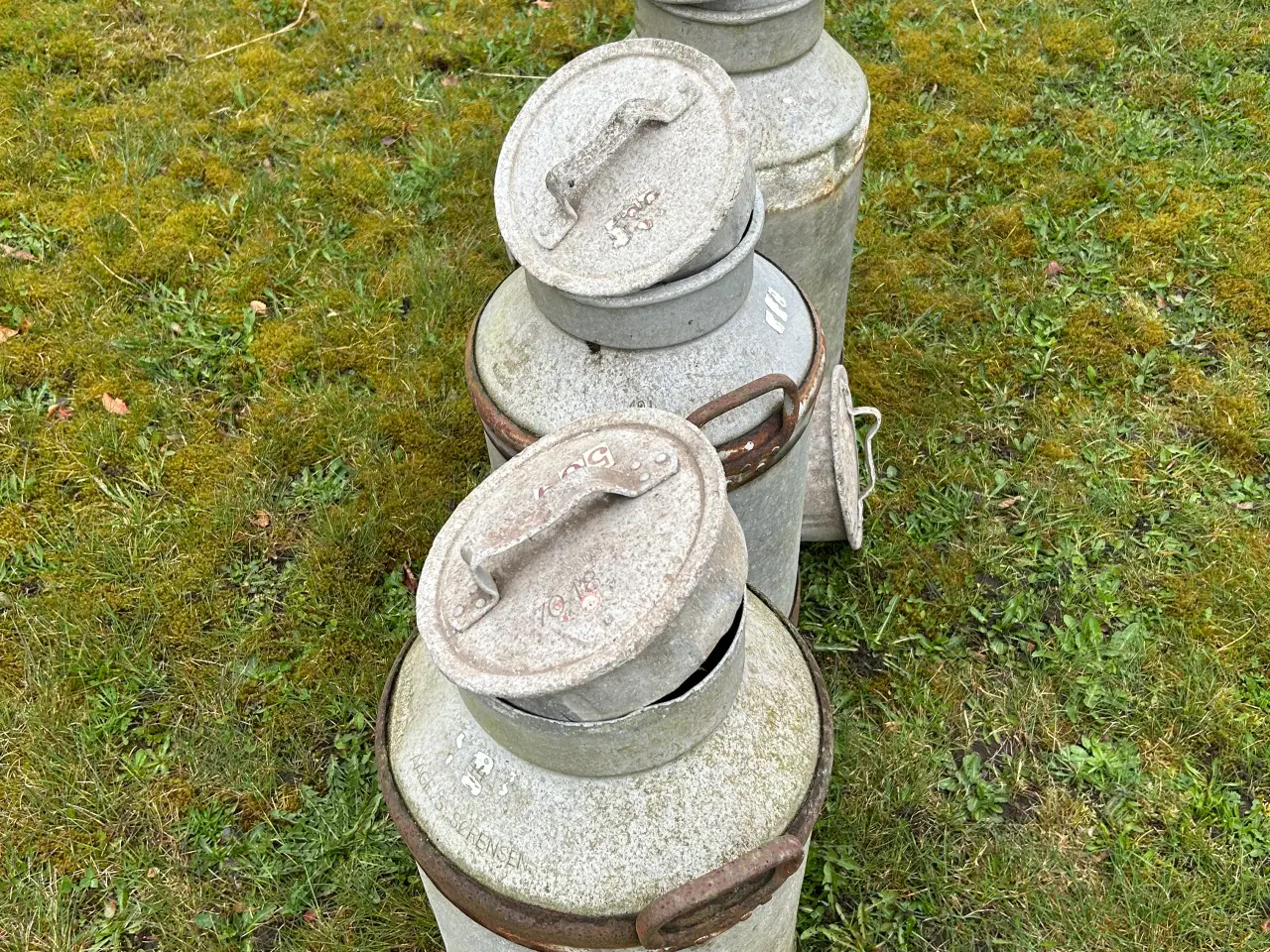 Billede 3 - Mælkejunger med låg 