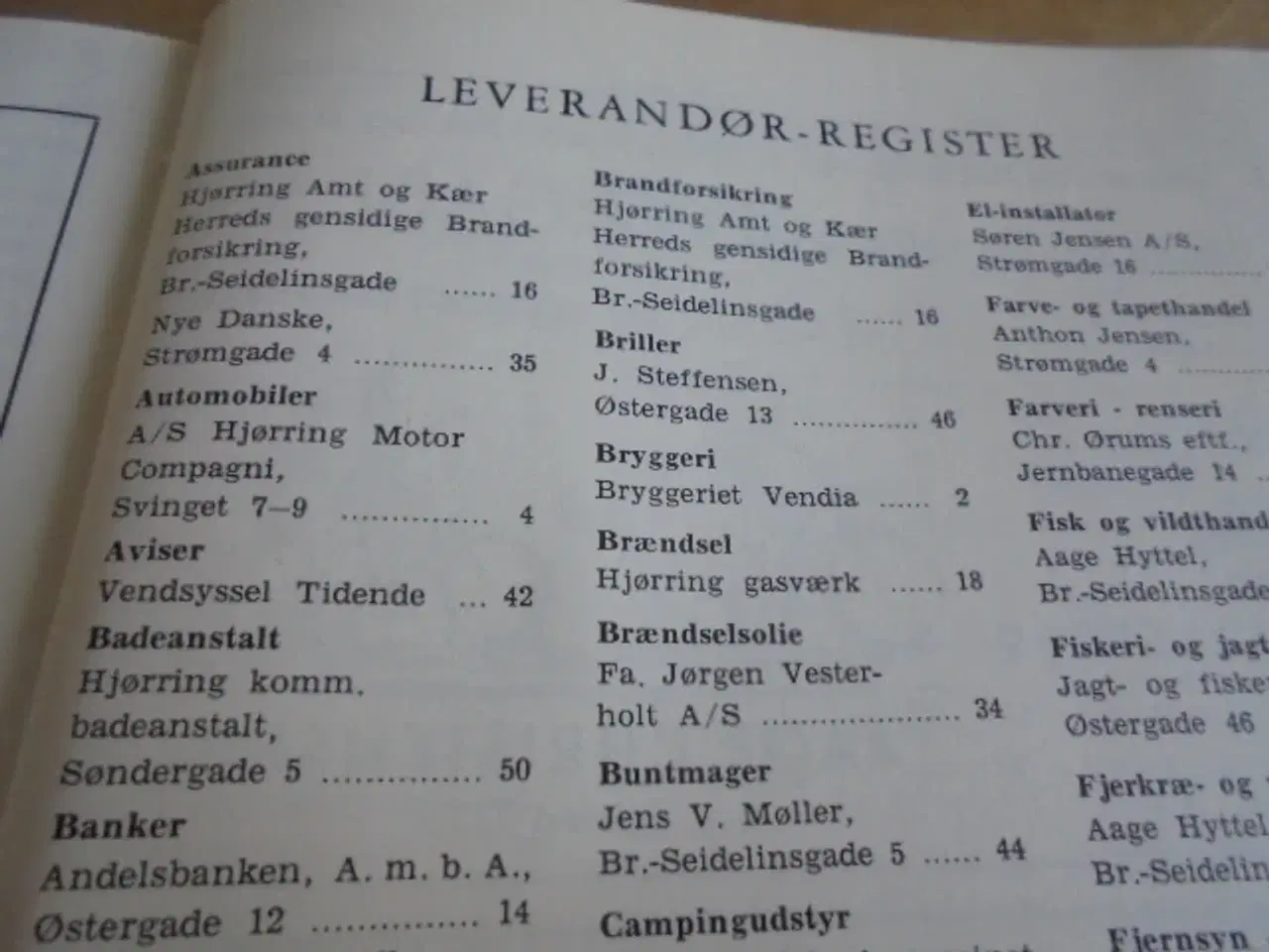 Billede 4 - Velkommen til Hjørring – Udgave fra ca. 1964 