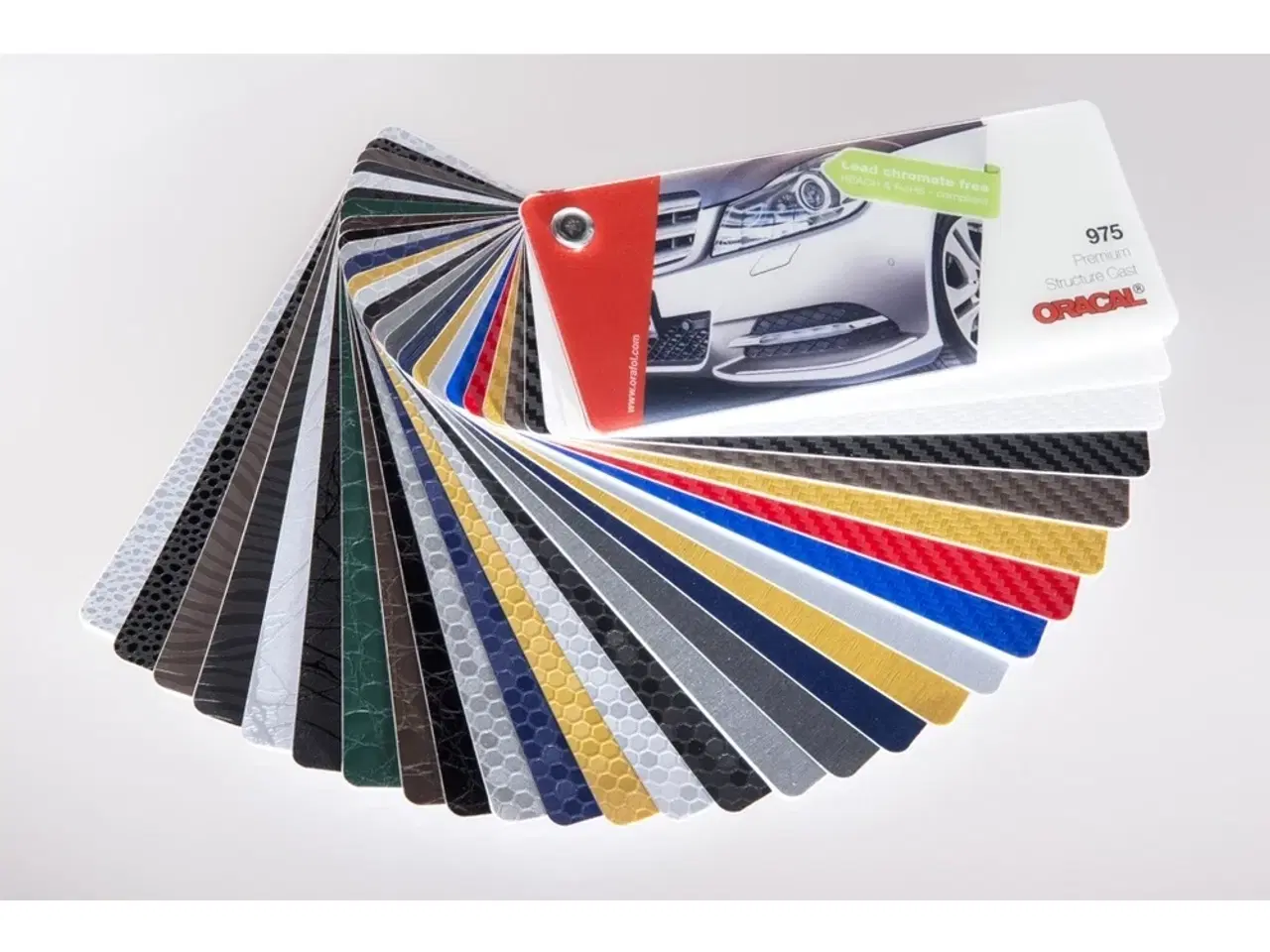 Billede 1 - Oracal 975 Farvekort - Vifte