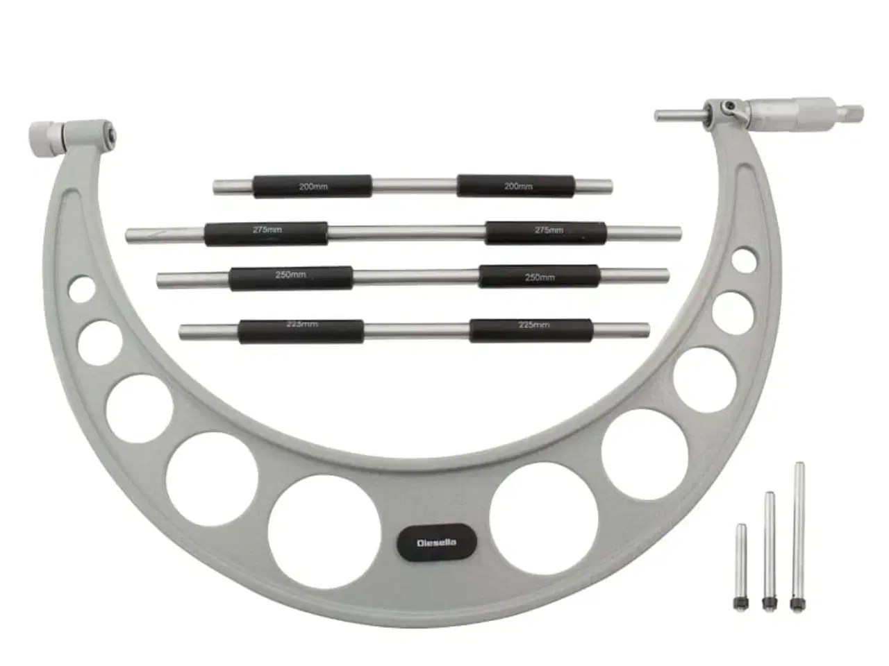 Billede 1 - Mikrometerskrue 0-100 mm med udskiftelige indsatser
