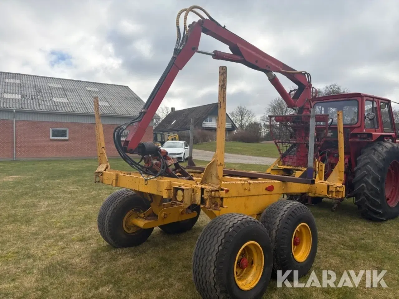 Billede 5 - Skovvogn med kran