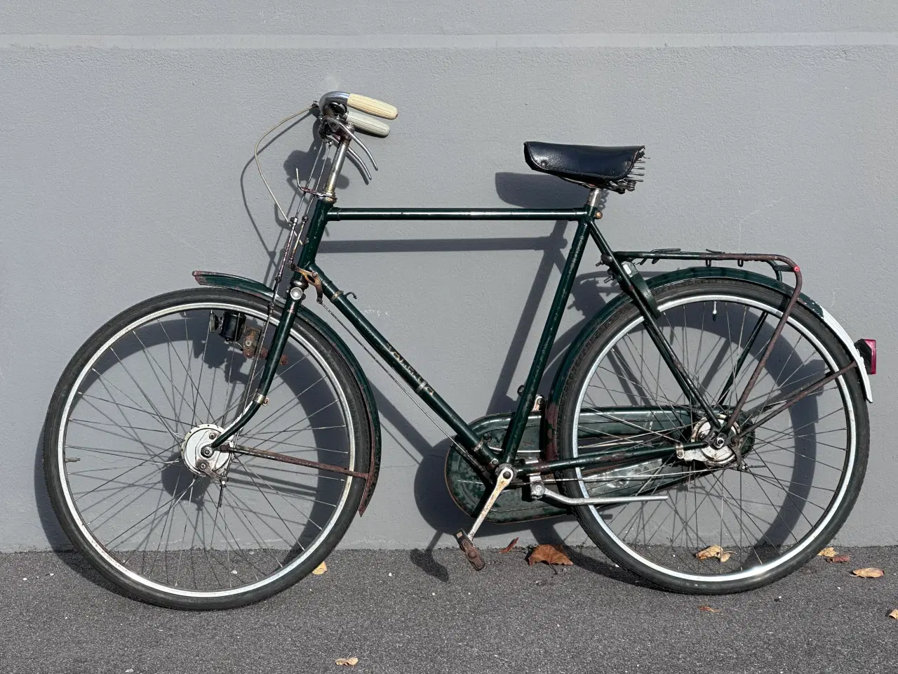 Billede 3 - Mørkegrøn Raleigh retro Herrecykel