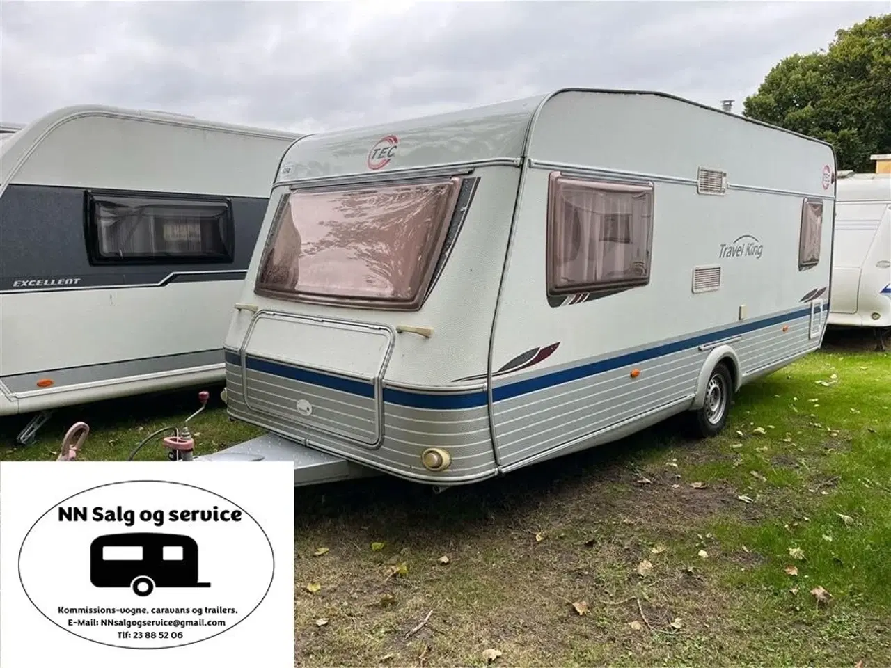 Billede 2 - 2007 - T.E.C. Travel King 510   Meget velholdt campingvogn