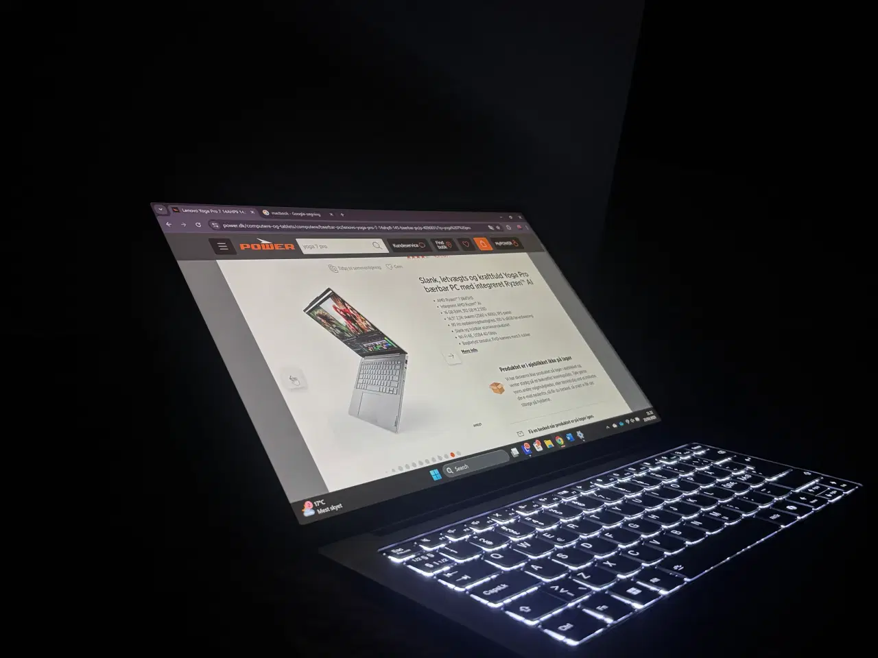 Billede 3 - Bærbar Lenovo Yoga 7 pro