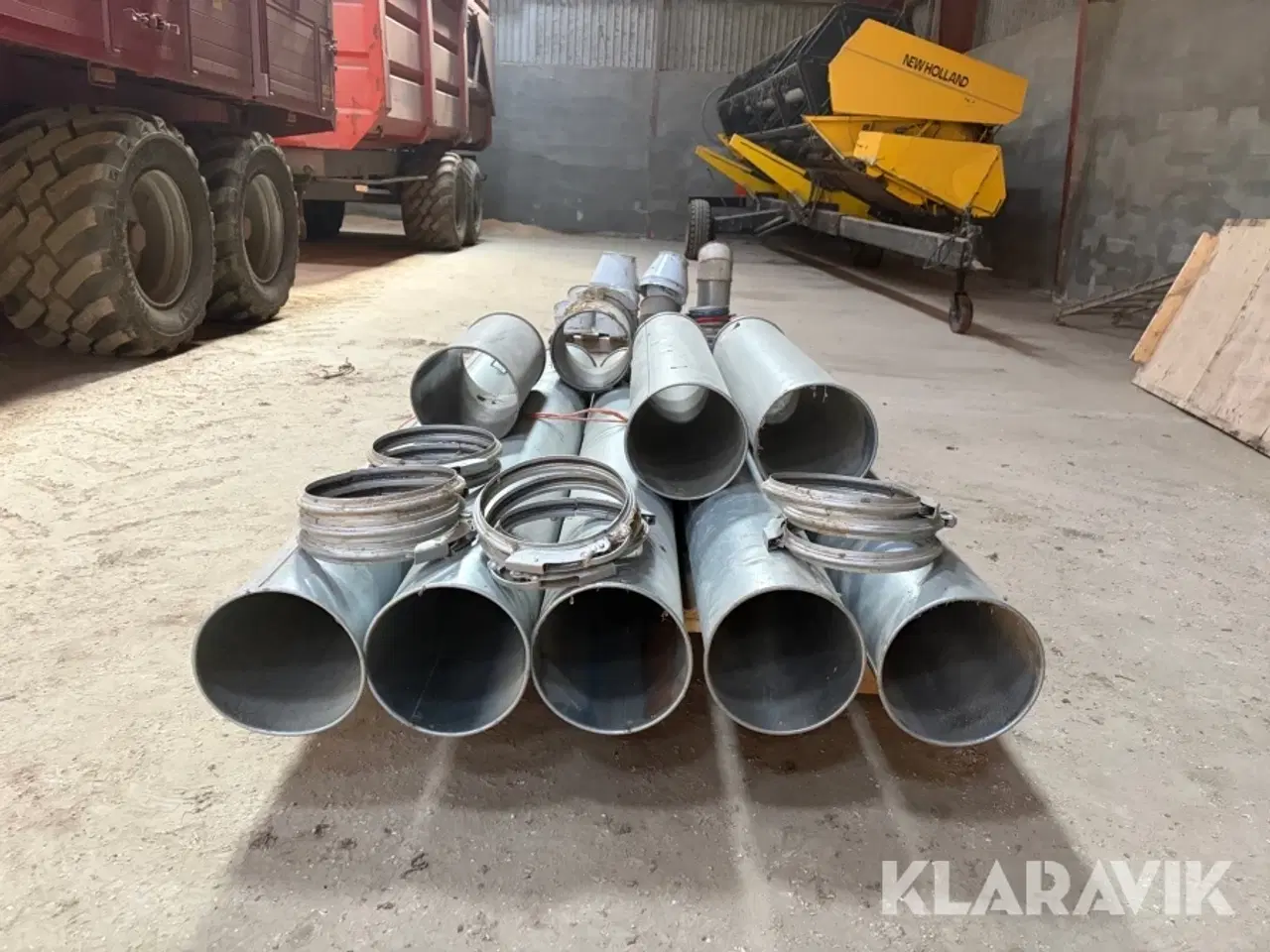Billede 2 - Rør fra kornsystem Kongskilde