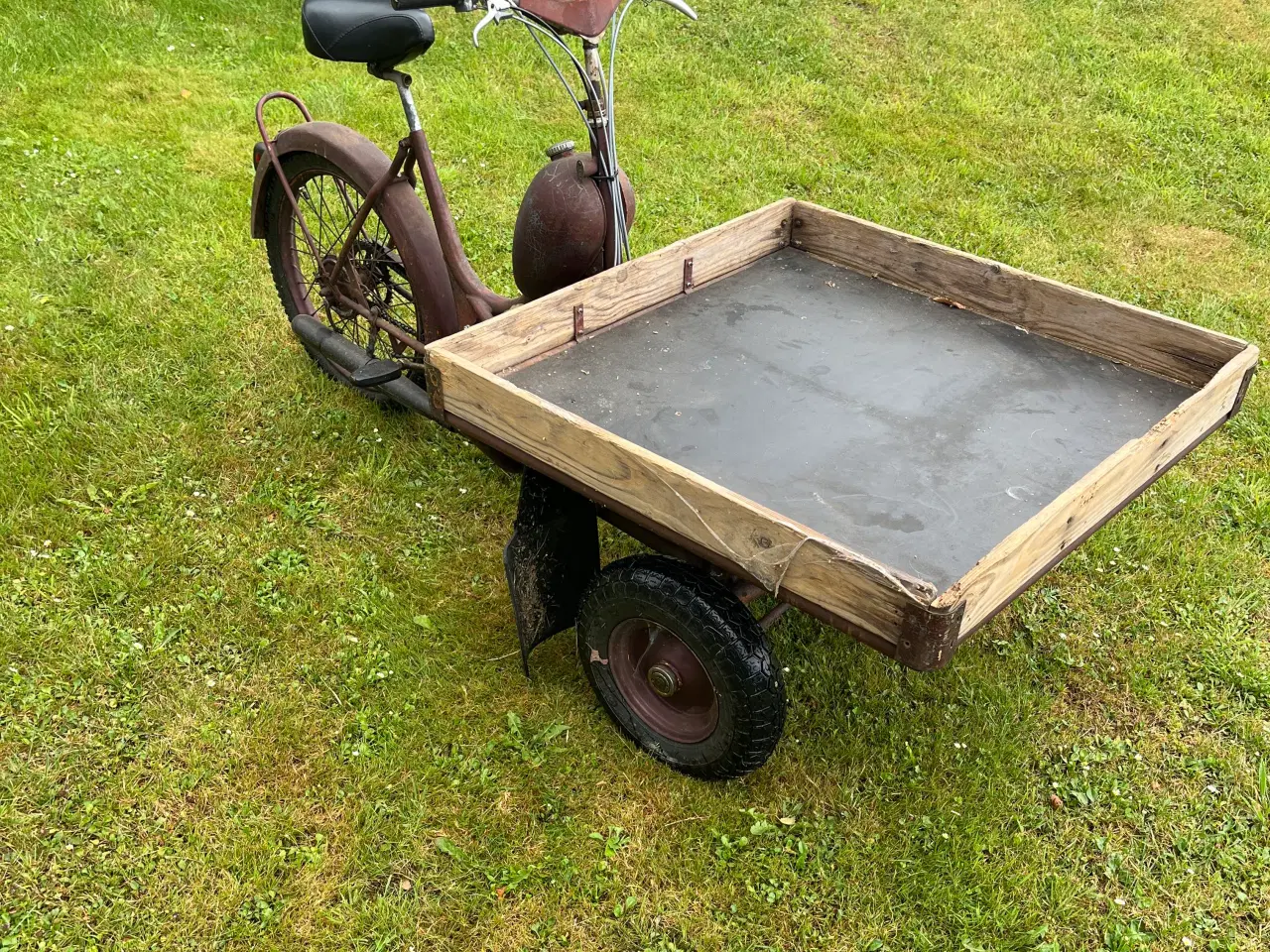 Billede 2 - Flakmoped / ladknallert. 