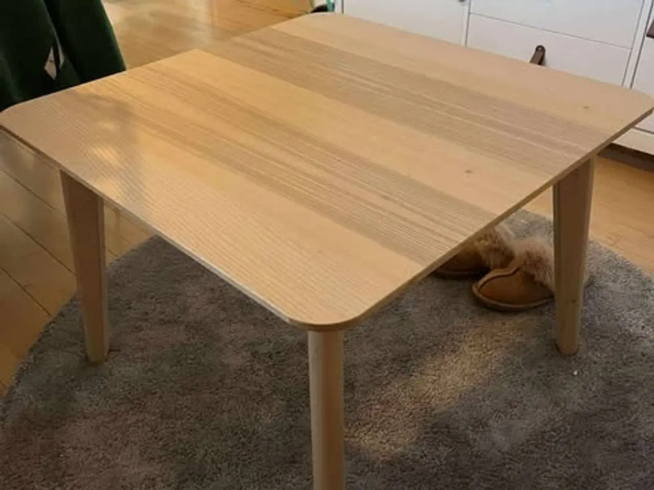 Billede 1 - Sofabord ikea i asketræsfiner