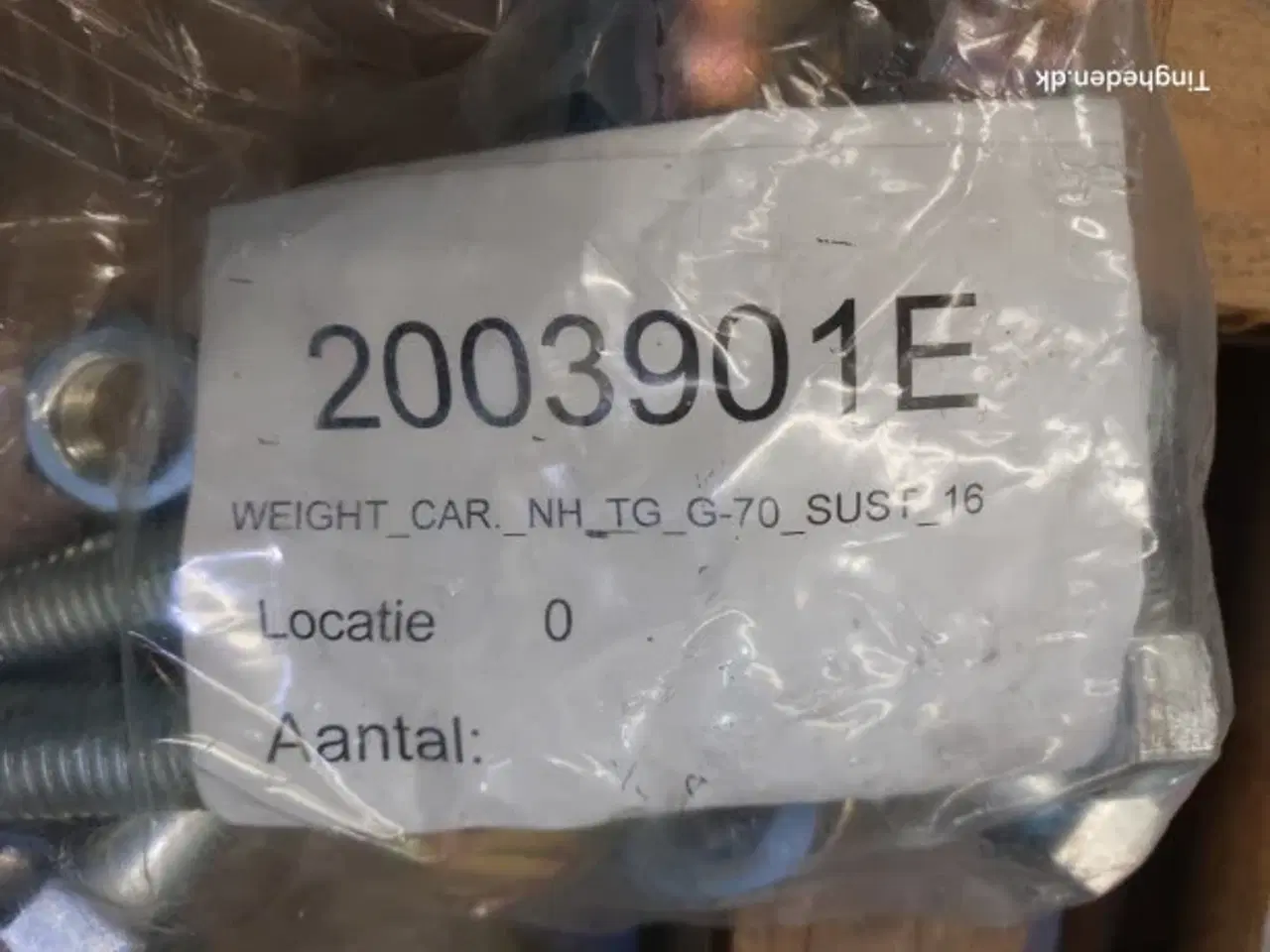 Billede 4 - New Holland T6 Vægtholder 9974591